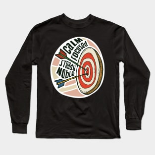 Archery Target Long Sleeve T-Shirt